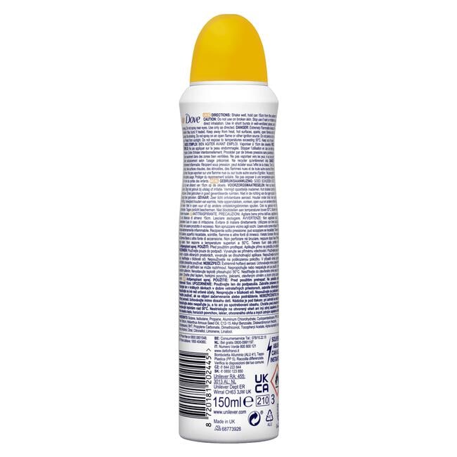Dove Go Fresh Anti Transpirant Deodorant Spray 150 ML