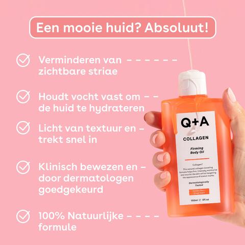 Q+A Collagen Body Oil 250 ML