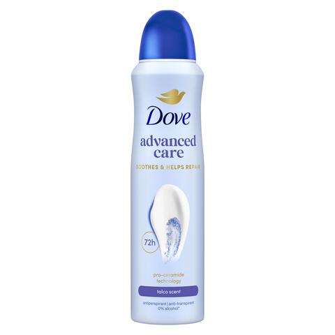 Dove Advanced Care Talco Anti-Transpirant Deodorant Spray 150 ML