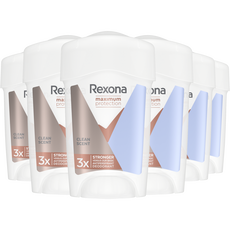 Rexona Women Maximum Protection Clean Scent Deodorant Stick 45 ML Multipack 6 stuks