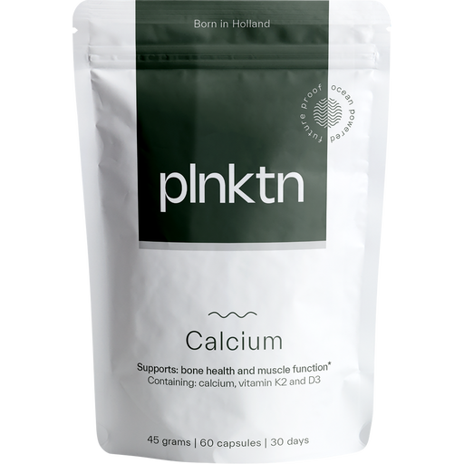 PLNKT Algen Calcium + Vitamine D3 + Vitamine K2 60 stuks