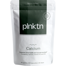 PLNKT Calcium + vit D3+ vit K2 van algen 60 st