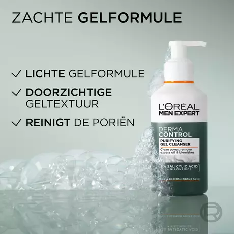 L'Oréal Paris Men Expert Derma Control Purifying Gel Cleanser 260 ML