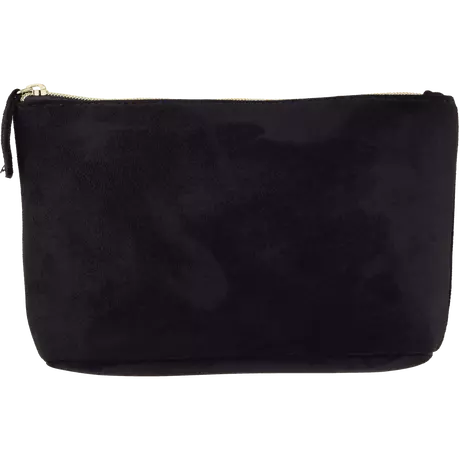 Etos Make-Up Bag Suede Zwart