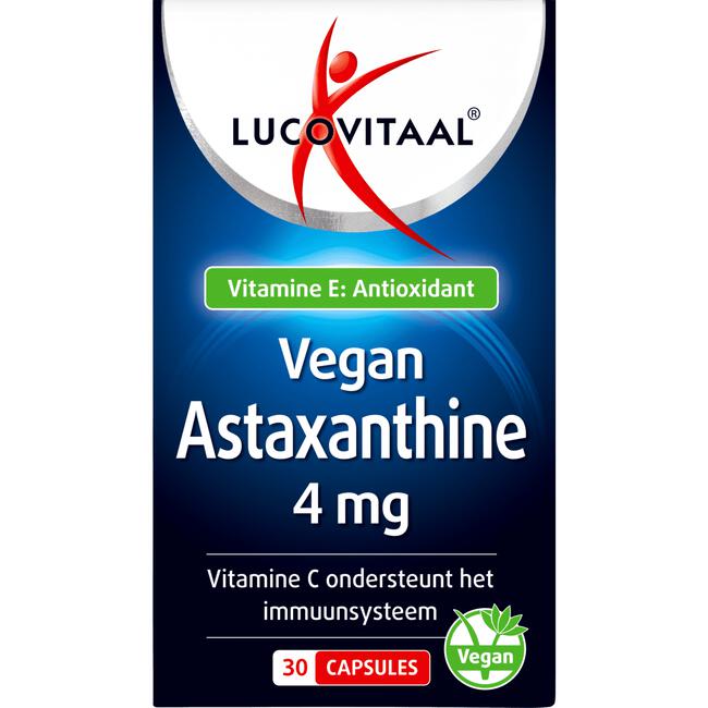 Lucovitaal Astaxanthine Vegan Super Capsules 30 stuks