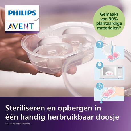 Philips Avent Fopspeen Ultra Air Night 0-6M Double Pack, mixed - SCF376/26