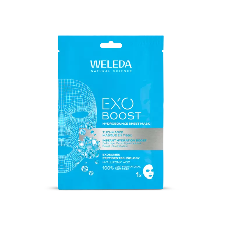 Weleda Exo Boost Hydrobounce Sheet Mask