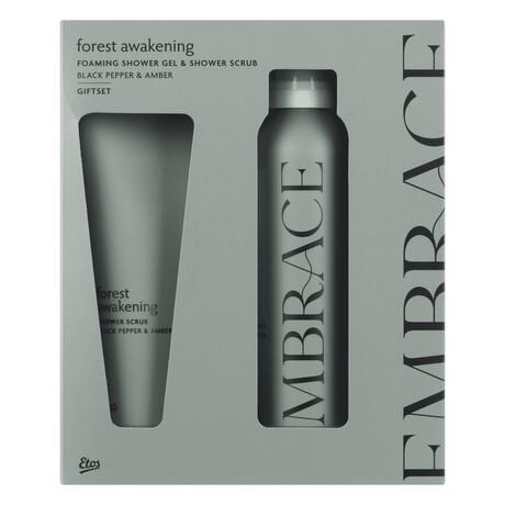 Etos Embrace Geschenkset Forest Awakening - Douchegel - Douchescrub