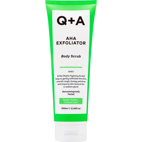 Q+A AHA Exfoliator Bodyscrub 250 ML