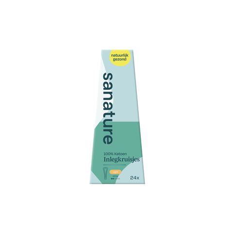 Sanature 100% Katoenen Inlegkruisjes String 24 stuks