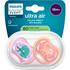 Philips Avent Fopspeen Ultra Air Day 18M+ Double Pack, mixed - SCF349/49