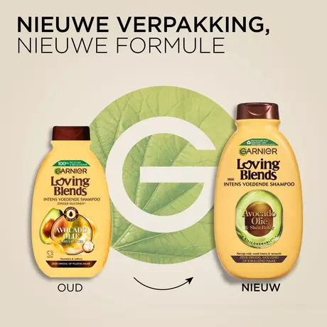Garnier Loving Blends Avocado Olie & Karité Boter Shampoo 300 ML
