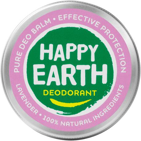 Happy Earth 100% Natuurlijke Lavender Deodorant Balm 45 GR