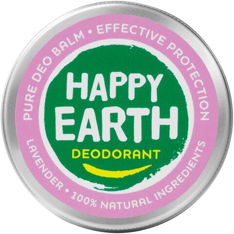 Happy Earth 100% Natuurlijke Lavender Deodorant Balm 45 GR