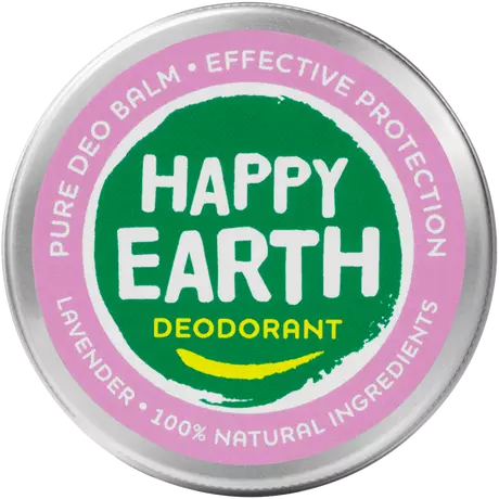 Happy Earth 100% Natuurlijke Lavender Deodorant Balm 45 gram