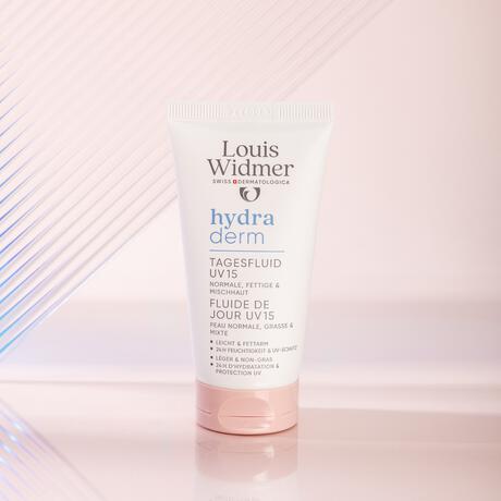 Louis Widmer Hydraderm Dag Fluide SPF15 Zonder Parfum 50 ML