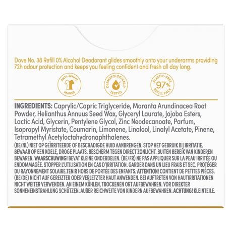 Dove Caramel Deodorant Refill 35 ML
