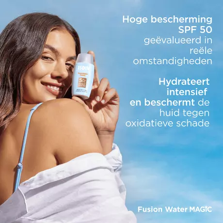 ISDIN Fotoprotector Fusion Water Magic Zonnebrand Gezicht SPF50 50 ML&nbsp;