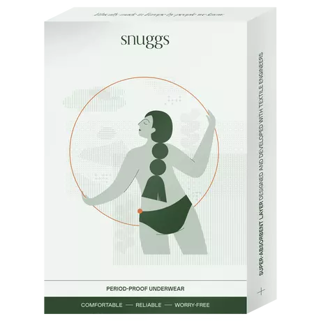 Snuggs Brazilian Light Menstruatie Ondergoed Maat S