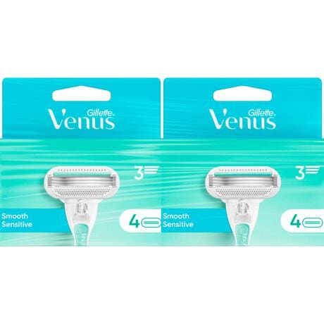 Gillette Venus Smooth Navulmesjes Duopak 8 stuks