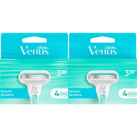 Gillette Venus Smooth Navulmesjes Duopak 8 stuks