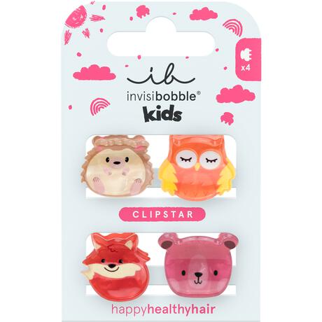  Invisibobble Clipstar Kids Clever Classmates 4 stuks