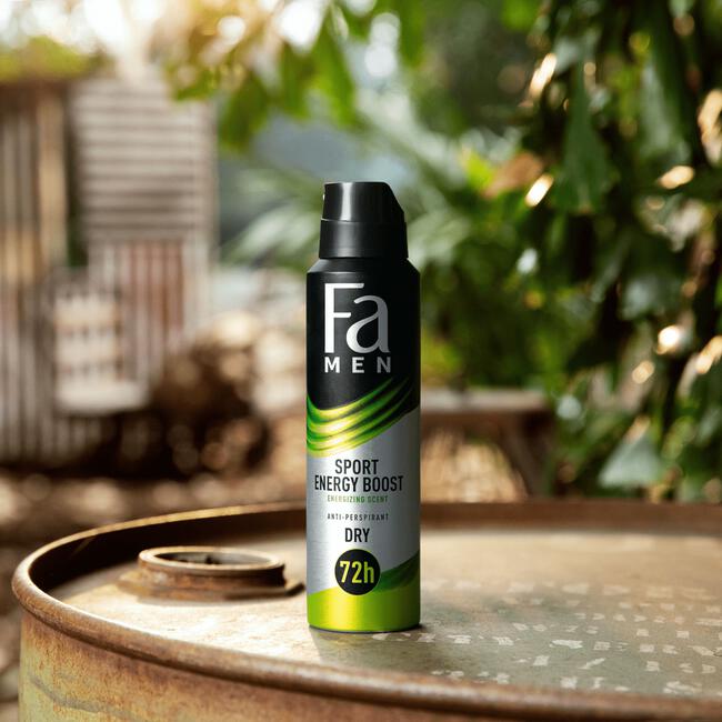 Fa Men Sport Energy Boost Deodorant Spray 150 ML