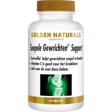 Golden Naturals Soepele Gewrichten Support Tabletten 60 stuks