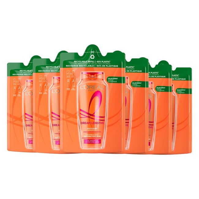 L'Oréal Paris Refill Dream Lengths Shampoo Navulling 250 ML