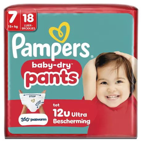 Pampers Baby Dry Pants Luierbroekjes Maat 7 15+ kg 18 stuks