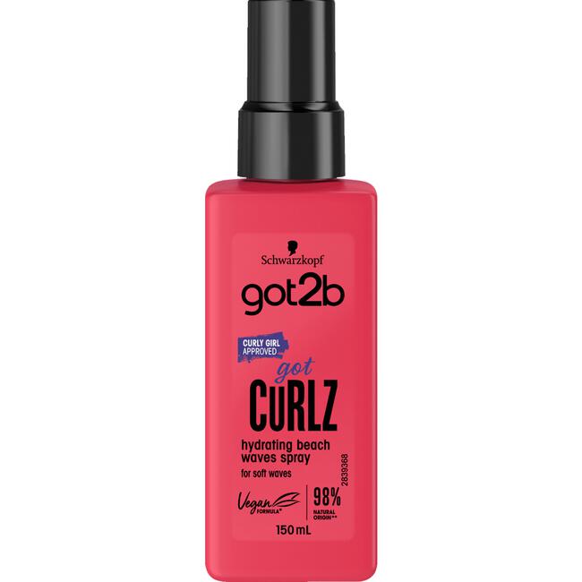 Schwarzkopf Got2b got curlz! Beach Wave Spray 150 ML