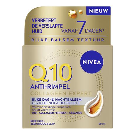 NIVEA Q10 Anti-Rimpel Collageen Expert Dag- en Nacht Repair Balm 50 ML