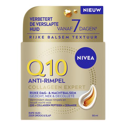 NIVEA Q10 Anti-Rimpel Collageen Expert Dag- en Nacht Repair Balm 50 ML