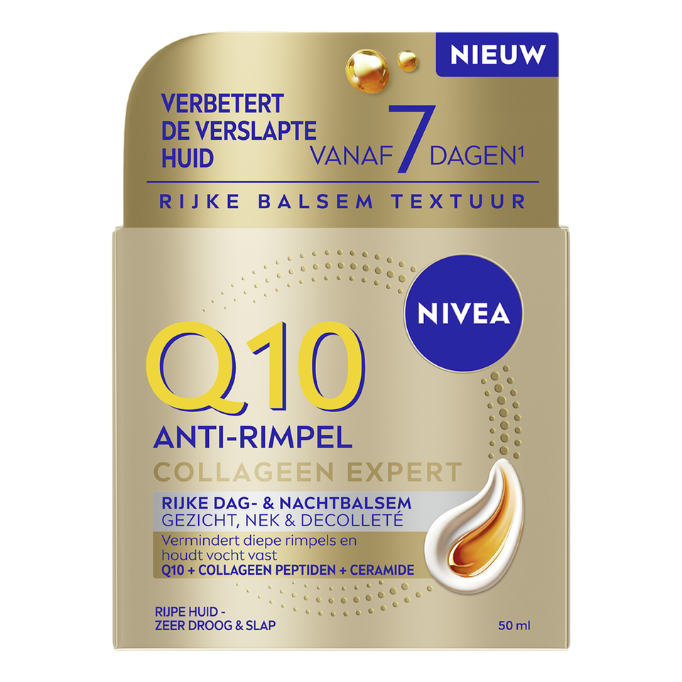 NIVEA Q10 Anti-Rimpel Collageen Expert Dag- en Nacht Repair Balm 50 ML