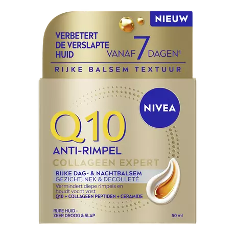 NIVEA Q10 Anti-Rimpel Collageen Expert Dag- en Nacht Repair Balm 50 ML