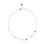 BiSjU Jewellery Ketting met Platte Schakel Silver Plated