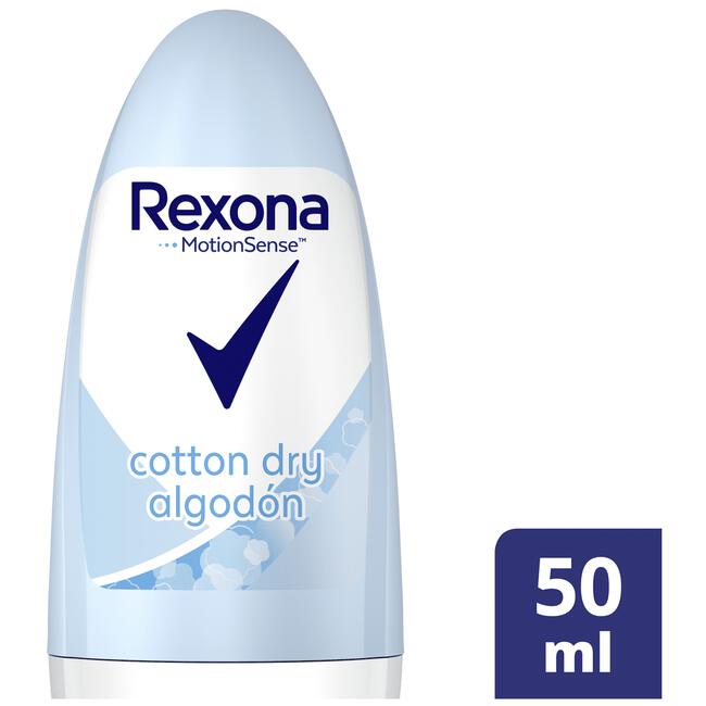 Rexona Women Cotton Dry Anti-Transpirant Deodorant Roller 50 ML