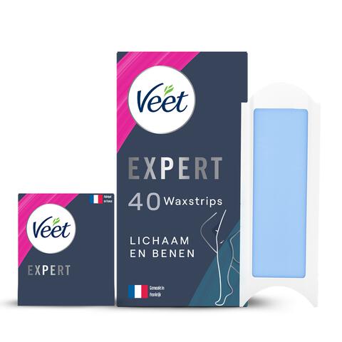 Veet Expert Ontharingsstrips Lichaam & benen Gevoelige Huid 40 stuks