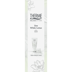 Therme Zen White Lotus Shower Satin 200ml + Body Butter 75g Geschenkset