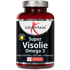 Lucovitaal Super Visolie Omega 3 Capsules 120 stuks