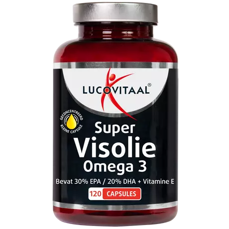 Lucovitaal Super Visolie Omega 3 Capsules 120 stuks