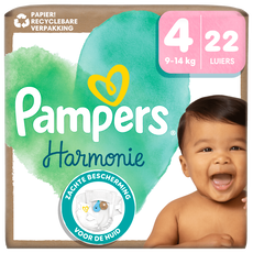 Pampers Harmonie Luiers Maat 4 9-14 KG 22 Stuks