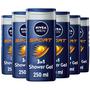 NIVEA MEN Sport Douchegel 250 ML Multipack 6 stuks