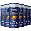 NIVEA MEN Sport Douchegel 250 ML Multipack 6 stuks