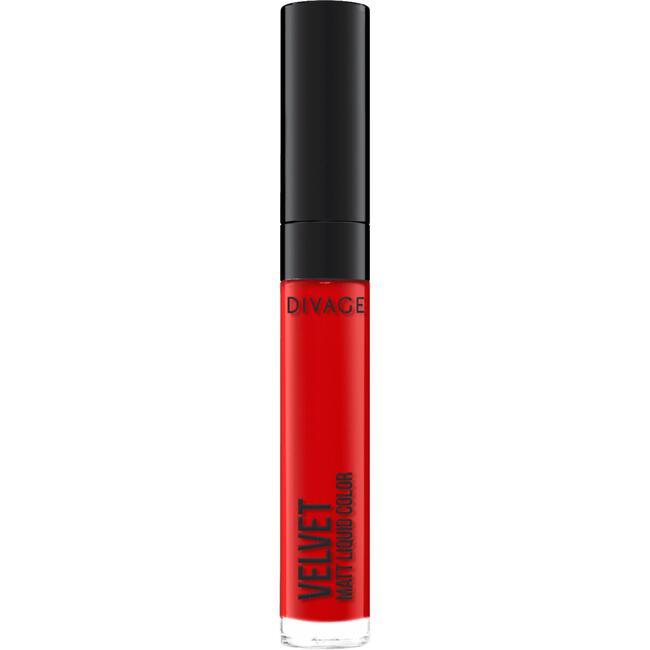 Divage Lipgloss Velvet Matt Liquid Color Nr. 03 Ruby Red