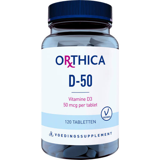 Orthica Vitamine D3 50 MCG Tabletten 120 stuks