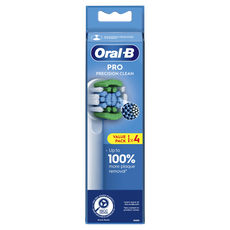 Oral-B Precision Clean Opzetborstels Wit 4 Stuks