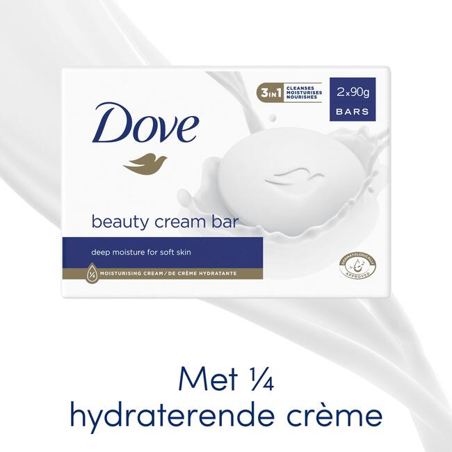 Dove Original Beauty Cream Handzeep Bar 2 x 90 GR