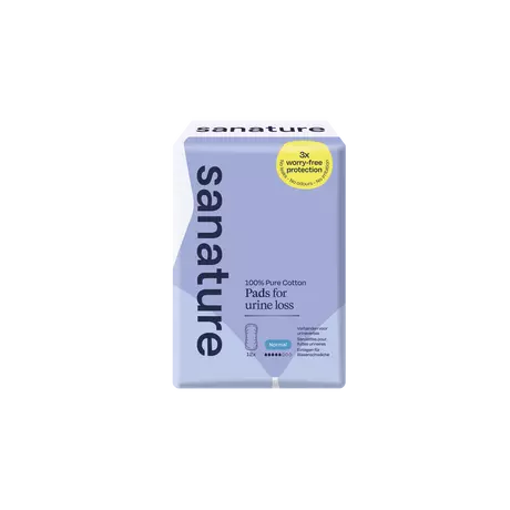 Sanature Pro Vivo 100% Katoenen Incontinentieverband Normaal 12 stuks