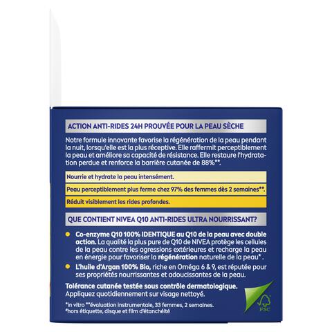 NIVEA Q10 Power Anti-Rimpel Extra Voedend Herstellende Nachtcrème 50 ML